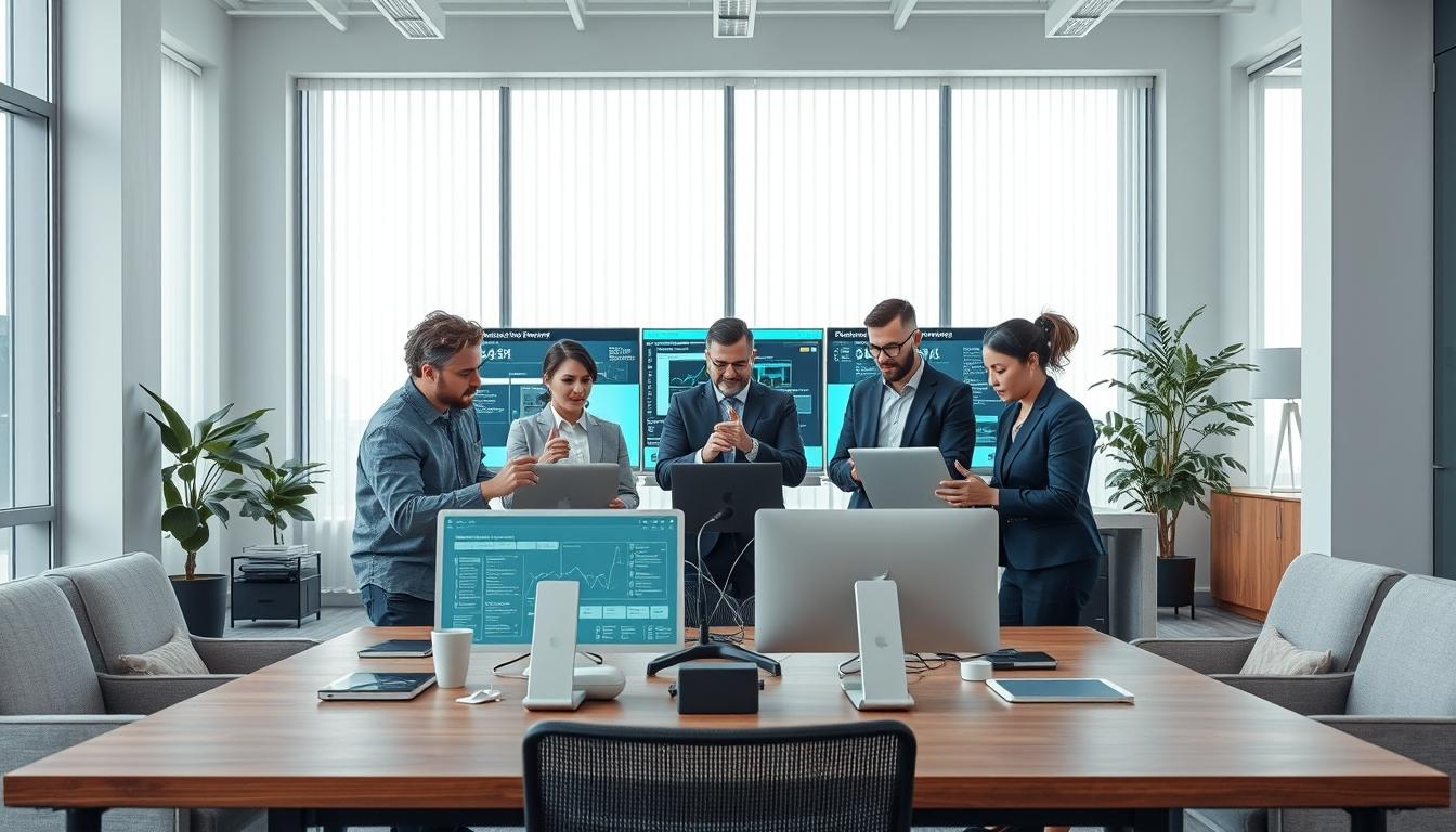 Business automation platform and process monitoring